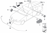 Diagram for BMW X3 M Air Bag Sensor - 65776834911