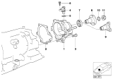 Diagram for 1995 BMW 318ti Automatic Transmission Seal - 24131218847