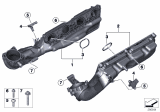 Diagram for BMW Alpina B7L Intake Manifold Gasket - 11617637306