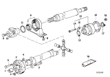 Diagram for BMW 850Ci Universal Joints - 26111229583