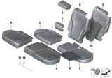 Diagram for 2015 BMW X5 Seat Heater Pad - 52207364121