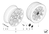 Diagram for 2005 BMW M3 Alloy Wheels - 36112282591