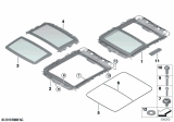 Diagram for BMW 535i GT xDrive Weather Strip - 54107237599