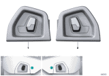 Diagram for BMW 640i xDrive Gran Turismo Seat Switch - 61316820670