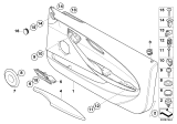 Diagram for 2004 BMW 645Ci Door Armrest - 51417116057