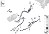 Diagram for 2013 BMW ActiveHybrid 3 A/C Liquid Line Hoses - 64539296135