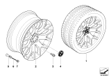 Diagram for 2008 BMW X5 Alloy Wheels - 36116774397