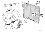 Diagram for 1992 BMW 325i A/C Condenser - 64538391509