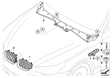 Diagram for 2010 BMW M5 Emblem - 51137898311