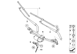 Diagram for BMW Wiper Pivot - 61617200510