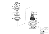 Diagram for 2003 BMW Z8 Strut Bearing - 31331091708