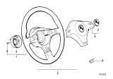 Diagram for 1994 BMW 850CSi Steering Wheel - 32332226785