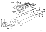 Diagram for 1989 BMW M3 Valve Cover Gasket - 11121312171