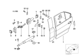 Diagram for 2000 BMW M5 Door Check - 51228193448