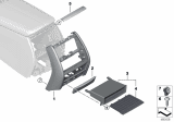 Diagram for 2016 BMW 740i Cup Holder - 51169302185