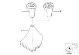 Diagram for BMW Shift Linkage Boot - 25111222755