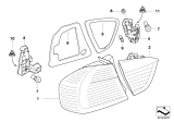 Diagram for 2008 BMW 328xi Tail Light - 63217161956