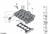 Diagram for BMW X4 Cylinder Head Gasket - 11127934596