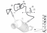 Diagram for 2016 BMW 435i Gran Coupe Oxygen Sensor - 11787645875