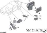 Diagram for BMW 330i Fuse Box - 61148734160