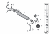 Diagram for 2017 BMW 540i Sway Bar Bracket - 37126861480