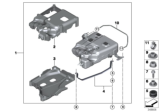 Diagram for 2014 BMW X5 Fuel Tank Strap - 16197320487