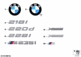 Diagram for BMW 228i xDrive Gran Coupe Emblem - 51149491008