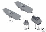 Diagram for 2015 BMW 640i xDrive Gran Coupe Window Switch - 61319352183