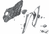 Diagram for BMW 640i xDrive Gran Turismo Window Regulator - 51358494805