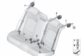 Diagram for 2012 BMW 750Li xDrive Seat Belt - 72119163249