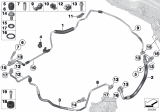 Diagram for BMW X1 A/C Hose - 64506799633