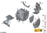 Diagram for BMW i3 Alternator - 12358641607