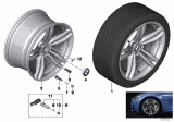 Diagram for 2020 BMW M2 Alloy Wheels - 36112284550