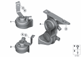 Diagram for BMW 330i Horn - 61337400703