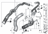 Diagram for BMW 740Li Air Intake Hose - 13717582313