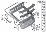 Diagram for 2018 BMW 640i xDrive Gran Turismo Back Glass Lift Support - 51247397905