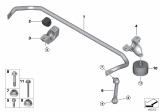 Diagram for 2018 BMW Alpina B7 Sway Bar Link - 33506861482