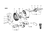 Diagram for 1970 BMW 2002 Alternator Brush - 12318602191