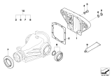 Diagram for 2000 BMW 750iL Differential Cover - 33111214615