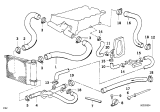 Diagram for 1992 BMW 318is Cooling Hose - 11511739244