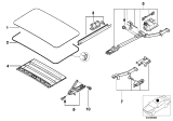 Diagram for 2002 BMW X5 Weather Strip - 54137064664