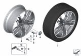 Diagram for BMW 750i TPMS Sensor - 36106887147