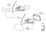 Diagram for 2006 BMW X5 Side View Mirrors - 51167039897