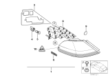 Diagram for 2005 BMW 760Li Back Up Light - 63216911784