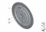 Diagram for 2010 BMW X6 Flywheel - 21207593305