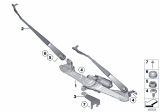 Diagram for 2018 BMW X4 Windshield Wiper - 61617213271