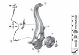 Diagram for 2017 BMW X6 M Wheel Hub - 31228053432