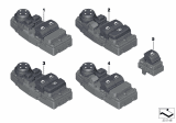 Diagram for 2016 BMW M5 Window Switch - 61319241949