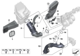 Diagram for BMW 740i xDrive Air Intake Coupling - 13718601684