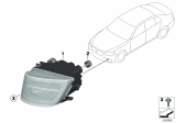 Diagram for BMW 750Li Fog Light - 63177311288